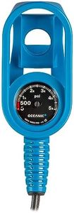 Oceanic+ Console: Secure your Apple Watch Ultra next to a tank pressure gauge. PSI Version