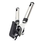 Anneome 1pc Bottle Opener Can Opener Electric Stainless Steel Electric Can Opener Hand Held Can Opener Jar Opener for Seniors Automatic Can Opener Kitchen Can Opener Metal Bottle Opener