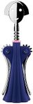 Alessi Anna G. AM01 DAZ - Design Corkscrew, in Thermoplastic Resin and Chrome-Plated Zamak, Blue