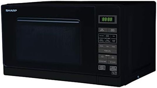 Sharp R272KM Solo Touch Control Microwave, 20 Litre capacity, 800W, Black