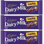 Cadbury Dairy Milk Crackle (3 X 36 GM) 108 GM Bars (3 x 36 g)