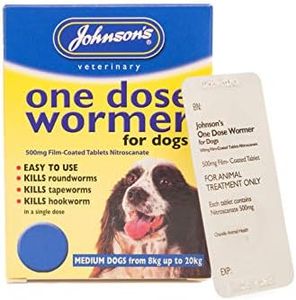 Johnsons Vet Easy One Dose Wormer, Size 2