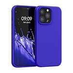 kwmobile Case Compatible with Apple iPhone 13 Pro Case - TPU Silicone Phone Cover with Soft Finish - Baltic Blue