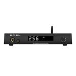 S.M.S.L DL100 Audio DAC Amplifier 4xCS43131 Chips Hi-Res Headphone Amplifier PCM32bit/768kHz Hi-Fi Audio Stereo Receiver Bluetooth5.1/USB/Optical/Coaxial/HDMI Input THD+N 0.00009%, with Remote Control