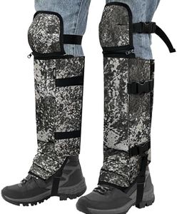 MDSTOP Snake Gaiters Snake Chaps, Waterproof Snake Guards, Adjustable Snake Bite Protection for Lower Legs, Snake Chaps for Men & Women, Snake Proof Gaiters for Hunting,Outdoor and Farm Working