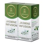 Vedique Jasmine Infusion (25 Infusion Bags Per Box) Pack of 2 Boxes