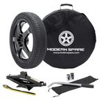 Complete Compact Spare Tire Kit w/Carrying Case - Fits 2016-2024 Chrysler Pacifica - Modern Spare