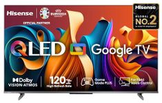 Hisense 126 cm (50 inches) Q6N Series 4K Ultra HD Smart Google QLED TV (Grey)