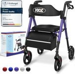 VOCIC Rollator Walker with Seat, Br