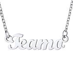 U7 Girlfriend Gift Teamo Custom Necklace Womens Jewellery Name Customised Necklaces