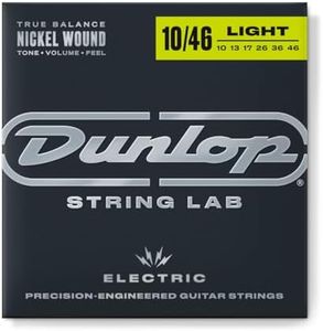 Jim Dunlop Performance+ 10/46 Electric Guitar Strings-6 Sets/Box (6PDEN1046)