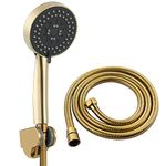 CIENCIA Gold Bathroom Rainfall Spray Hand Shower Head Universal Shower Head BS144F