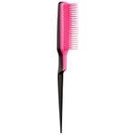 Tangle Teezer The Ultimate Teaser Back Combing Brush for All Hair Types, Adds Texture and Volume, Pink Embrace