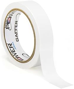 Labeling Tape - Clean Removable Console Tape | Adhesive Tape for Light Control Board, DJ Mixing Board, Audio Mixer, Arts and Crafts, Office Products, Ink Pens and Markers | Tons of Uses - 1" x20Yds