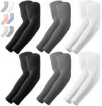 OutdoorEssentials UV Sun Protection Arm Sleeves - Cooling Compression Arm Sleeve - Sports & UV Arm Sleeves for Men & Women