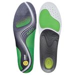 Sidas 3FEET Activ' Mid Insoles - Green/Black, XL: 10-11