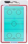 Champion Sports Large Dry Erase Board for Coaching - Whiteboards for Strategizing, Techniques, Plays - 2-Sided Boards with Clip, Multi-Sport