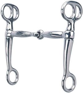Weaver Leather Tom Thumb Snaffle Bit with 5-Inch Mouth