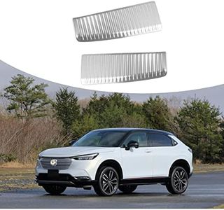BIXUAN RV5 Protezione per Vezel RV3 RV6 Paraurti in Acciaio inox compatibile con Honda HR-V e:HEV VEZEL RV3 RV4 RV5 RV6 2022 2023 2024 Accessorio per Auto HRV Protezione Paraurti (argento)
