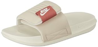 Nike W OFFCOURT Adjust Slide-SANDDRIFT/SAIL-Picante RED-Coconut MILK-DV1033-100-4.5UK