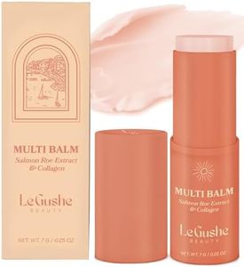 Le Gushe All-in-One Face Balm Stick - Anti-Aging Under Eye Balm Stick with Salmon Roe Extract & Collagen - For Fine Lines & Wrinkles - Use on Face, Under Eyes, Forehead, Neck