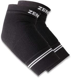 Zensah Compression Tennis Elbow Sleeve for Elbow Tendonitis, Tennis Elbow, Golfer's Elbow - Elbow Support, Elbow Brace (X-Large, 1 Pair-Black)