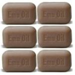 SOAP WORKS Emu Oil Soap Bar, 6 Count