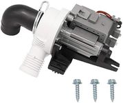 AMI PARTS W10409079 W10403802 Washer Drain Pump Washing Machine Water Drain Pump Replaces 4446381 AP6020990 PS11754310 EAP11754310