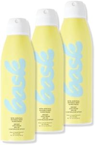 Bask Suncare SPF 30 Sunscreen Spray - Non-Aerosol, Broad Spectrum UVA/UVB Protection, Dermatologist Recommended, Moisturizing, Lightweight & Fast-Absorbing, 5.5 oz (Pack of 3)