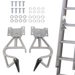 2 Pcs Extension Ladder Locks, Suitable for 28-11 Rung Lock Kit, Aluminum Ladder Rung Locks Telescoping Ladder Locks Replacement Ladder Accessories