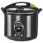 Presto 02144 12Qt Digital Canner, Black Stainless