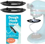 IMPRESA [2 Pack]Dough Mixer Shield for KitchenAid Mixer Accessories to Keep Your Machine Clean - Time & Energy Saving Bread Mixer Attachment - Shield Attachment for KitchenAid Dough Hook