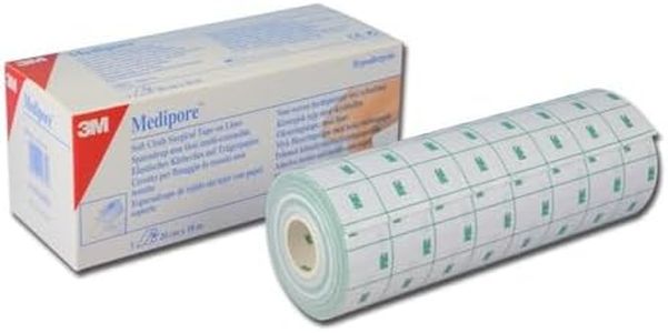 3M Medipore™ - H: 15 cm X 10 m - Protezione Elastica Adesiva in Tnt - Confezione 1 Pezzo