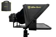 Glide Gear TMP100 Adjustable iPad/Tablet/Smartphone Teleprompter Beam Splitter Glass with Carry Case