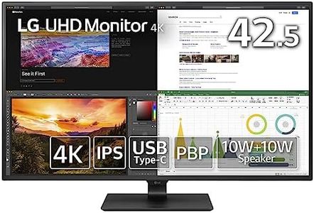 LG 43 Inch UHD 4K IPS Multi-Tasking LED Monitor