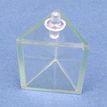 AIM Hollow Glass Prism 38 Mm With Stopper, Multicolor