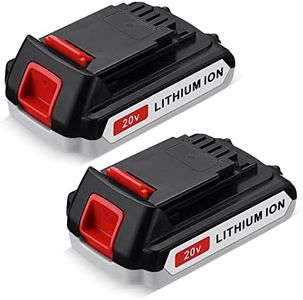 ORHFS Upgraded 2 Pack 20v Max 3600mAh Replace Battery for Black and Decker,LBXR20 Replacement Battery LB20 LBX20 LBX4020 Extended Run Time Cordless Power Tools Series