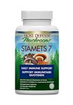 Host Defense Stamets 7 Mushroom Complex Supplements |Immune Booster Supplement with 7 Mushroom Blend - Lions Mane, Chaga, Cordyceps, Reishi, Maitake Mushrooms Supplements Capsules (120 Count (Pack of 1), Stamets 7 Capsules)