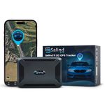 Salind 11 2G - GPS Tracker with Magnet for Cars, Vehicles & Machinery - Real-Time Tracking, Route History & Security Alarms - Up to 90 Days Battery