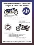 AJS & MATCHLESS 1957-1966 WORKSHOP MANUAL ALL MODELS - SINGLES & TWINS