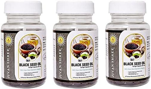 Jivan Shree Yog and Ayurved Nigella Sativa Blackseed oil Capsule ich source of calcium, iron, sodium, potassium, dietary fiber, vitamins, amino acids, fatty acids