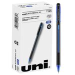 uni-ball Jetstream Rollerball, 101 Stick Roller Ball Pen Bold-1.0mm, 12 Pack, Blue Ink (1768012)