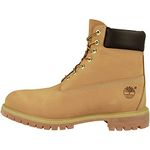 Timberland Men Premium 6 Inch Mule, Tan Wheat Nubuck, 10 UK