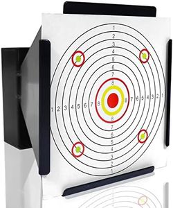 Highwild Pellet Trap, BB Trap Target with 100pcs 5.5" X 5.5" Paper Targets for Airsoft, BB Gun, Airgun - Wall-Mounted Pellet Trap (BB Trap with 100 Pack Paper Targets)