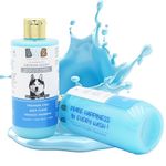 BWB Natural Dog Shampoo for Siberian Husky .PARABEN Free+Alcohol Free+pH Balance with Conditioner & Moisturiser and Added Alovera,NEEM,Coconut & Amla extracts (500 ML)
