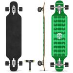 Skatro Drop Through Longboard Skateboard Freeride - Includes T-Tool