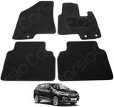 Hyundai IX35 2010 to 2016 Car Mats UK-Made Tailored Fit Carpet Floor Mats Full Coverage Compatible Accessory Black Trim
