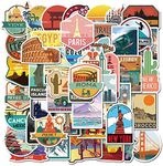 Travel Map Stickers for Kids Teens,