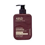 ABSO ESSENTIALS Strengthening Shampoo Infused with Vegan Keratin, Turmeric, and Pro Vitamin B5 for Frizz Control, Hair Strengthening, Enhanced Shine (300 ML)