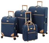 LONDON FOG Queensbury, Navy, 4 Piece, Queensbury